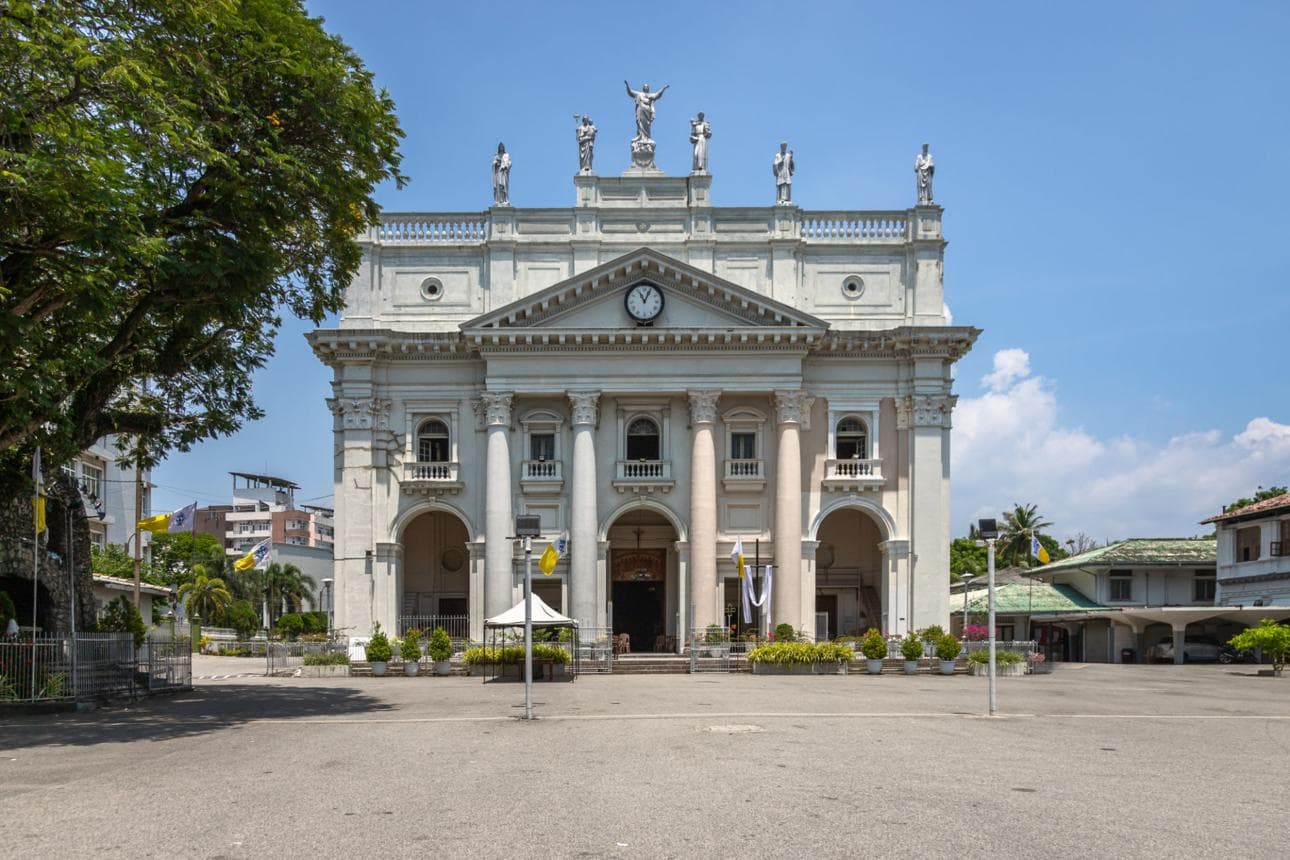 St Lucia's Cathedral in Colombo Sri Lanka