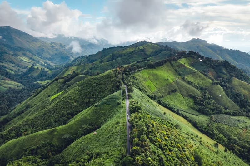 View from Little Adam's Peak in Ella