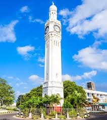 Jaffna Clock Tower in northern Sri Lanka