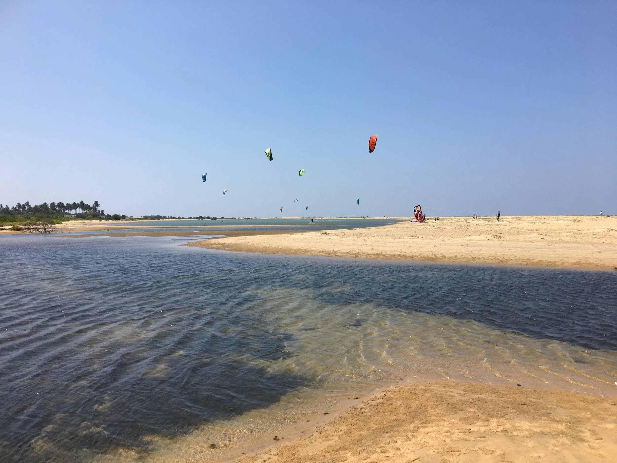 Marine reef environment near Kalpitiya Sri Lanka