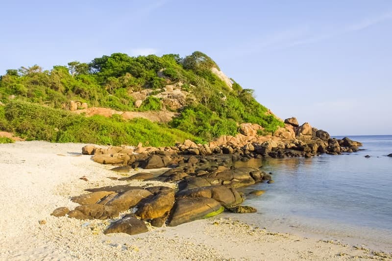 Pigeon Island National Park near Trincomalee